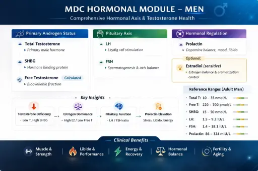 MDC - Biolab - Men Hormonal Module